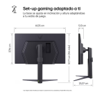 MONITOR LG 27 GAMER 27GS75Q-B IPS QHD 200 Hz - Image 2