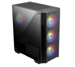Gabinete MSI MAG FORGE M100A Acrilico Mid-Tower Fan RGB x4 - Image 2