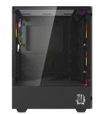 Gabinete Raptor Sentinel TG Mid-Tower RGB Fan x4 w/button control - Image 2