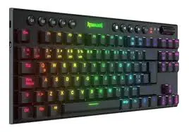 Teclado gamer mecánico retroiluminado RGB
