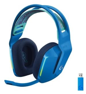 Auricular Wir c/Microfono Logitech G733 Blue RGB