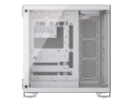 Gabinete Corsair 6500X Mid-Tower TG Dual Chamber White - Image 4