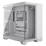 Gabinete Corsair 6500X Mid-Tower TG Dual Chamber White