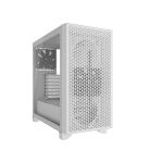 Gabinete Corsair 3000D Airflow Mid-Tower TG Fan x2 White