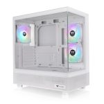 Gabinete TT View 270 Plus Mid-Tower TG x2 Fan ARGB x3 Snow White
