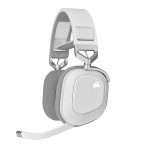 Auricular Corsair HS80 RGB Wireless Spatial Audio White