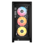Gabinete Corsair 4000D FRAME RS ARGB Mid-Tower Fanx3 Black - Image 2