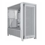 Gabinete Corsair FRAME 4000D RS Mid-Tower TG Fan x3 White