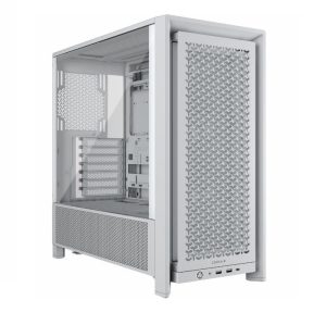 Gabinete Corsair FRAME 4000D RS Mid-Tower TG Fan x3 White