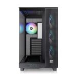 Gabinete TT View 380 XL Mid-Tower TG x2 Fan ARGB x1 Reverse Fan x3 Black - Image 2