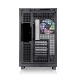 Gabinete TT View 380 XL Mid-Tower TG x2 Fan ARGB x1 Reverse Fan x3 Black - Image 3