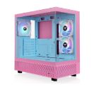 Gabinete TT View 270 Plus Mid-Tower TG x2 Fan ARGB x3 Bubble Pink