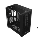 Gabinete TT View 390 Air Mid- TG Curvo Fan x2 Black - Image 3