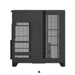Gabinete TT View 390 Air Mid- TG Curvo Fan x2 Black - Image 2