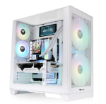 Gabinete TT View 390 Air Mid- TG Curvo Fan x2 White