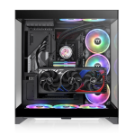 Gabinete TT CTE 550 Mid-Tower TG x3 Black - Image 3