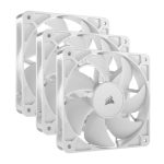 Fan Cooler Corsair RS120 120mm White Pack x3
