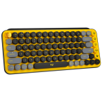 Teclado Logitech Pop Keys Mecanico Yellow