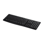 Teclado Logitech Wireless K270 Graphite - Image 2