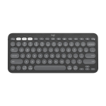 Teclado Logitech Bluetooth K380s Pebble Graphite