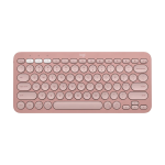 Teclado Logitech Bluetooth K380s Pebble Rose