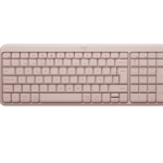 Teclado Logitech Bluetooth K250 Pebble Rose