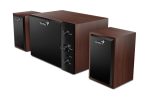 Parlantes Genius SW-2.1 350 10W (madera)