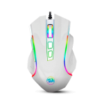 MOUSE REDRAGON GAMER M607 GRIFFIN BLANCO