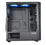 Gabinete Raptor Blaze Force V2 TG Mid-Tower RGB Fan x3 w/button control - Image 2