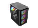 Gabinete Raptor Infinity Mesh TG x2 Mid-Tower RGB Fan x4 - Image 2