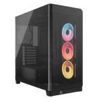 Gabinete Corsair FRAME 4500X LX-R RGB Mid-Tower TG Black