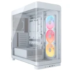Gabinete Corsair FRAME 4500X LX-R RGB Mid-Tower TG White