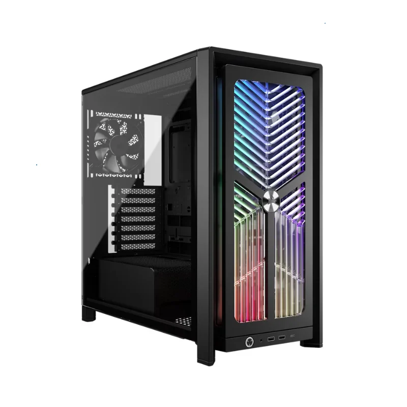 000000000041854330225aart--14- Gabinete Corsair FRAME 4000X RS Mid-Tower TG Fan x3 Black - Image 1