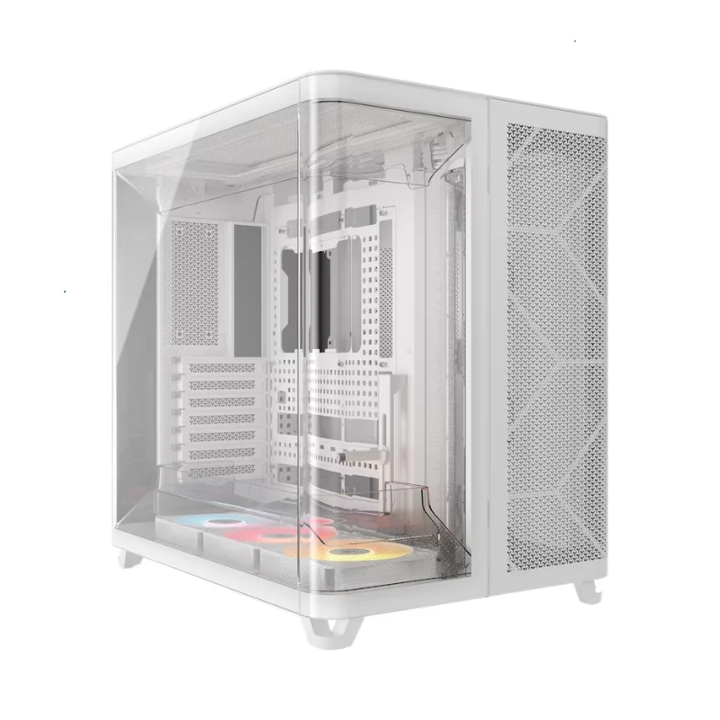 000000000041855123146artic--30- Gabinete Corsair AIR 5400 RS ARGB Mid-Tower TG White - Image 1